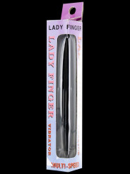 Vibromasseur noir Lady Finger - No Limit NC - Love shop Nouméa