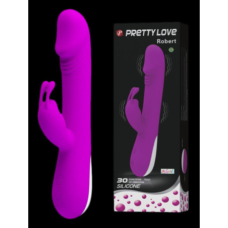 Vibromasseur Rabbit Pretty Love Robert - 4 moteurs