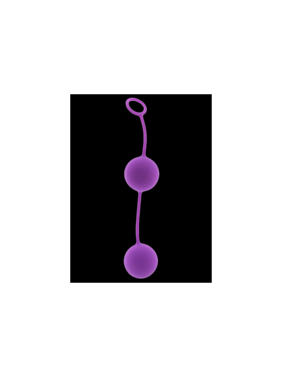 Boules de Geisha en silicone pourpre