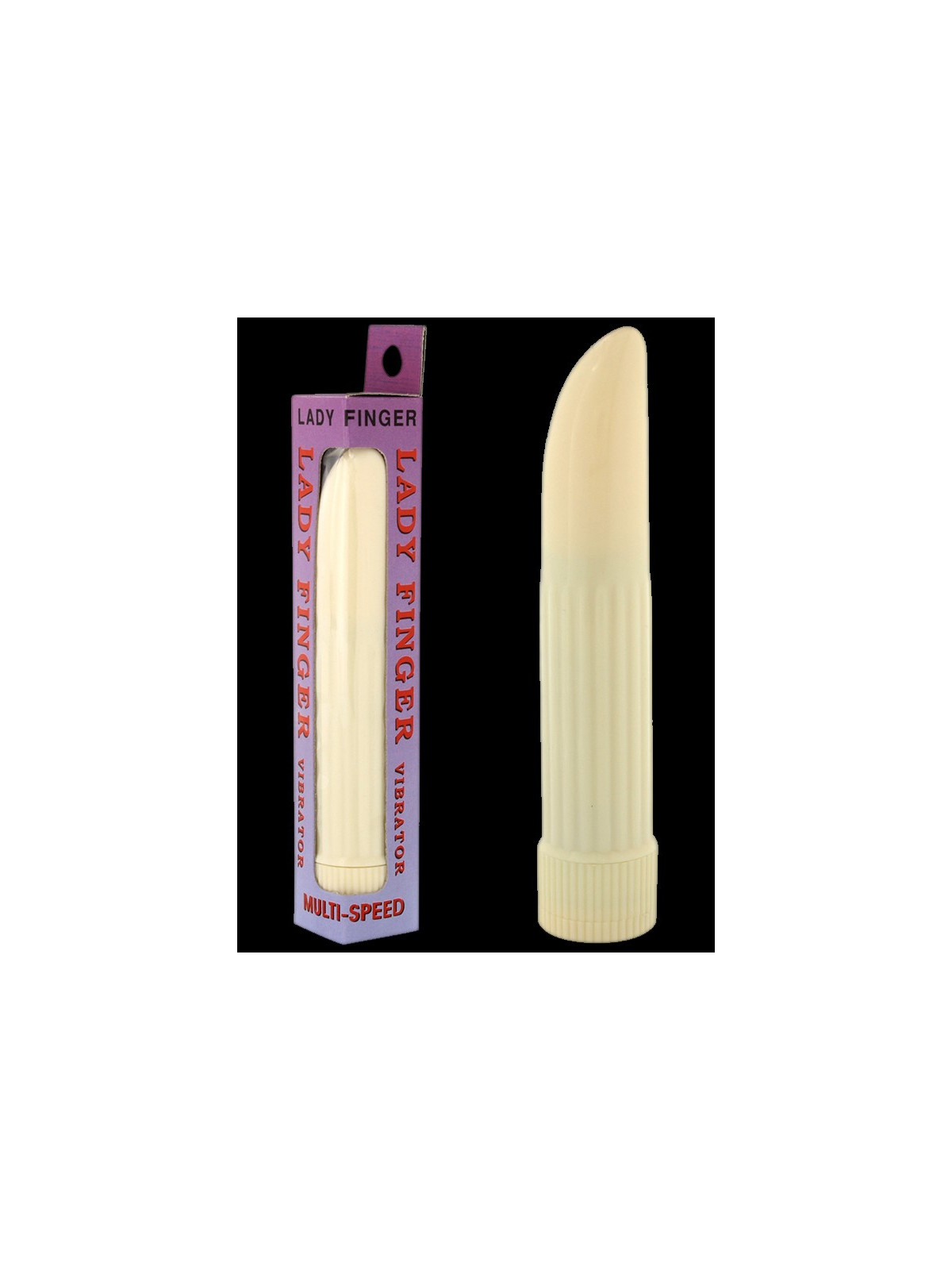 Vibromasseur blanc Lady Finger
