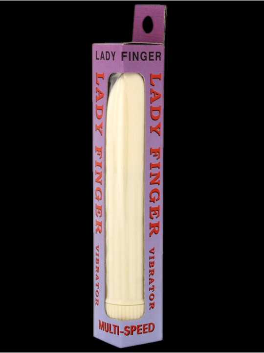 Vibromasseur blanc Lady Finger