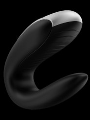 Vibromasseur USB Connecté  Double Fun Noir