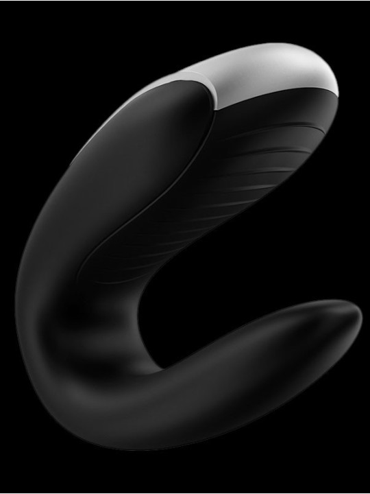 Vibromasseur USB Connecté  Double Fun Noir