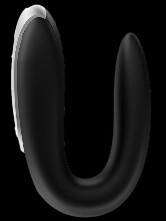 Vibromasseur USB Connecté  Double Fun Noir