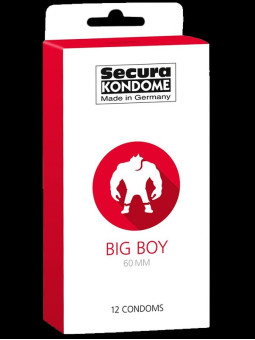 12 Préservatifs Grand Format Big Boy