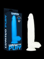 Gode ventouse avec testicules Lumino Play 25.5 cm Lovetoy