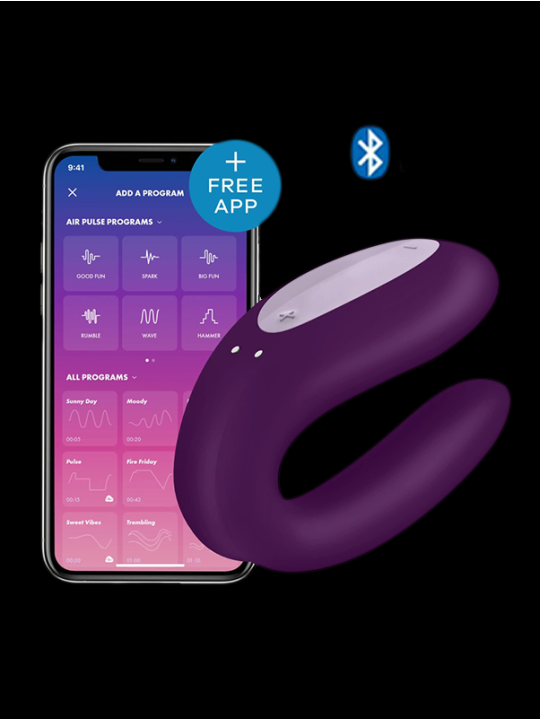 Satisfyer Double Joy Violet