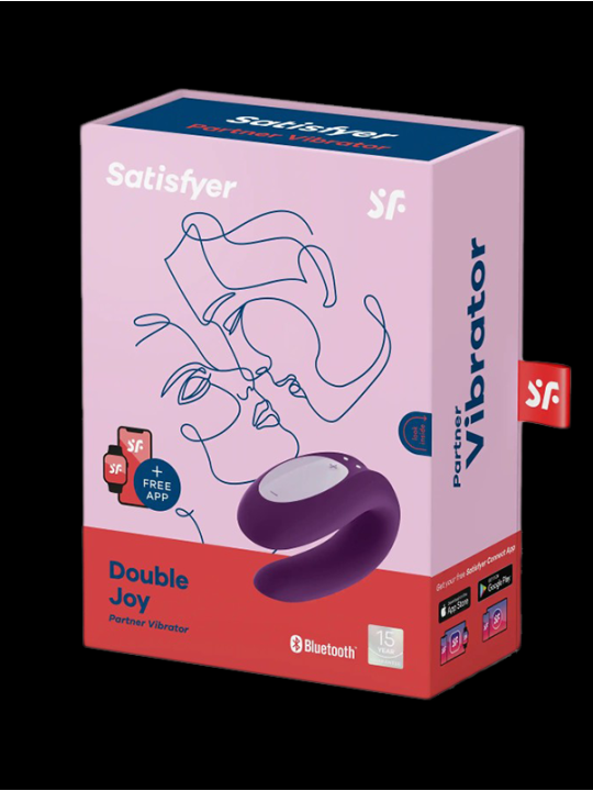 Satisfyer Double Joy Violet