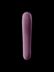 Satisfyer Dual Kiss Vin rouge