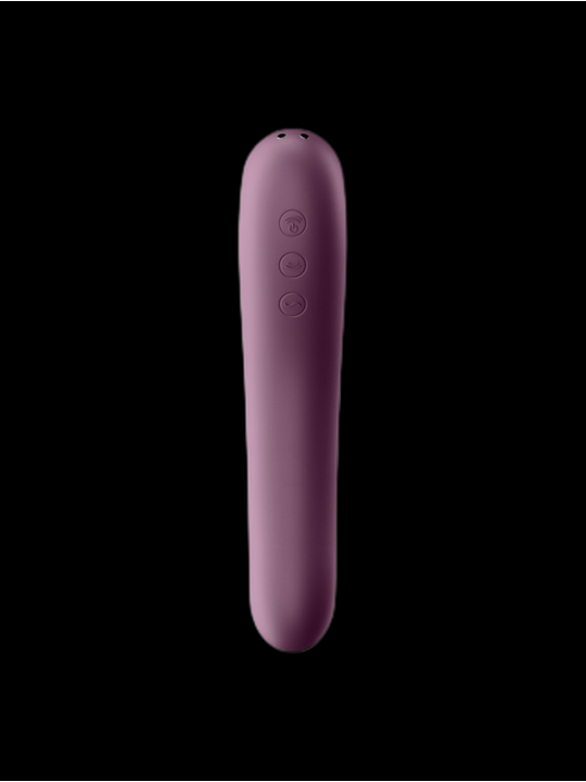Satisfyer Dual Kiss Vin rouge