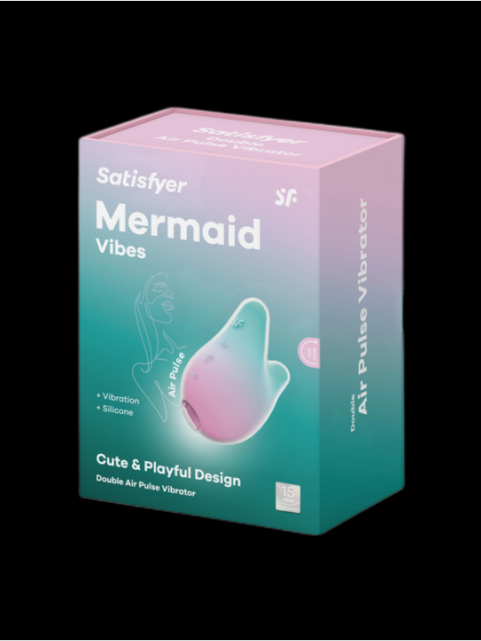 Satisfyer Stimulateur de clitoris Mermaid mint/pink