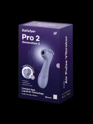 Satisfyer Pro 2 Generation 3 with Liquid Air lilac Bluetooth/App