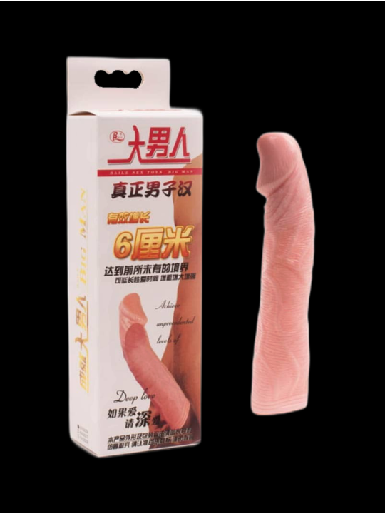 Gaine pénis Realistic Penis Sleeve Flesh 1