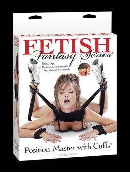 Position Master With Cuffs Black Fetish Fantasy
