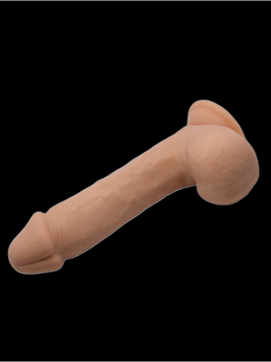 Gode ventouse avec testicules 23,4 cm Beautiful Johnson