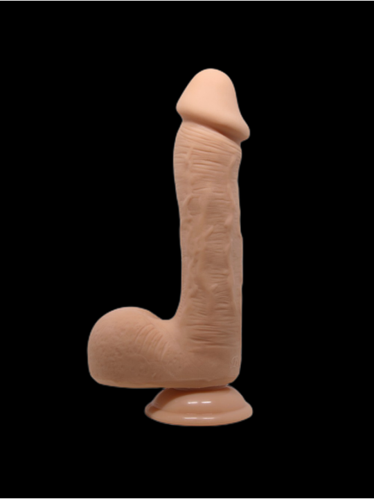 Gode ventouse avec testicules 23,4 cm Beautiful Johnson