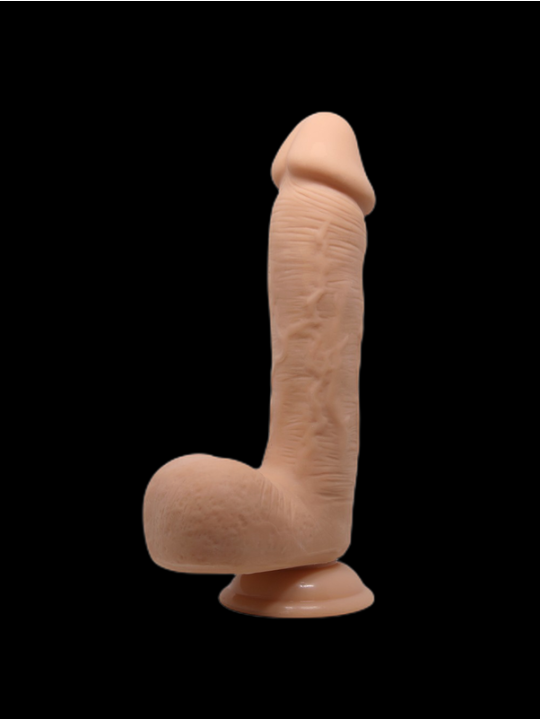 Gode ventouse avec testicules 23,4 cm Beautiful Johnson