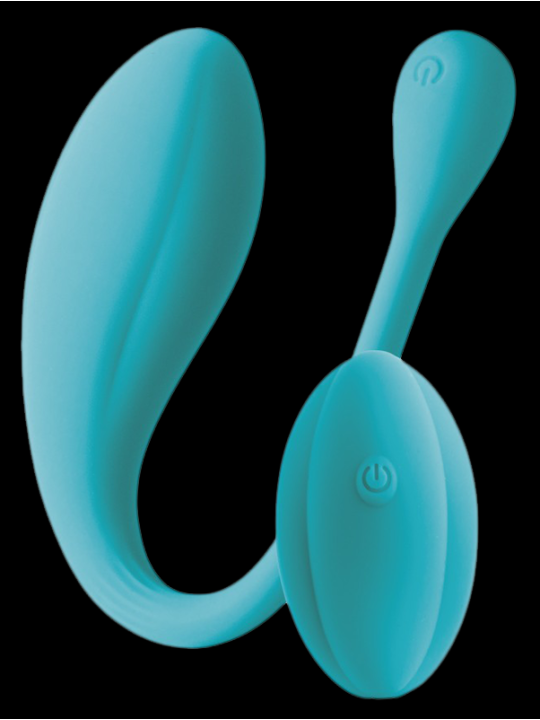 Œuf télécommandé rechargeable VIVIANE Turquoise S Pleasures