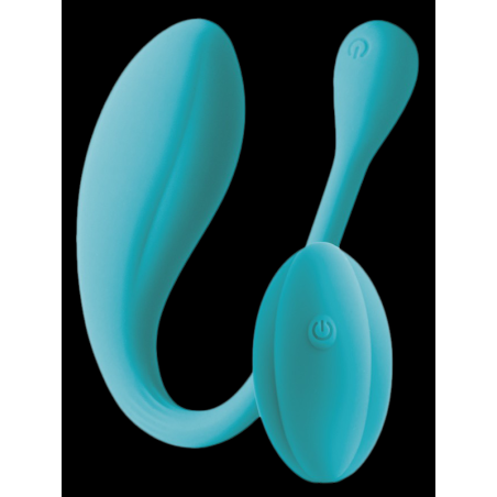 Œuf télécommandé rechargeable VIVIANE Turquoise S Pleasures