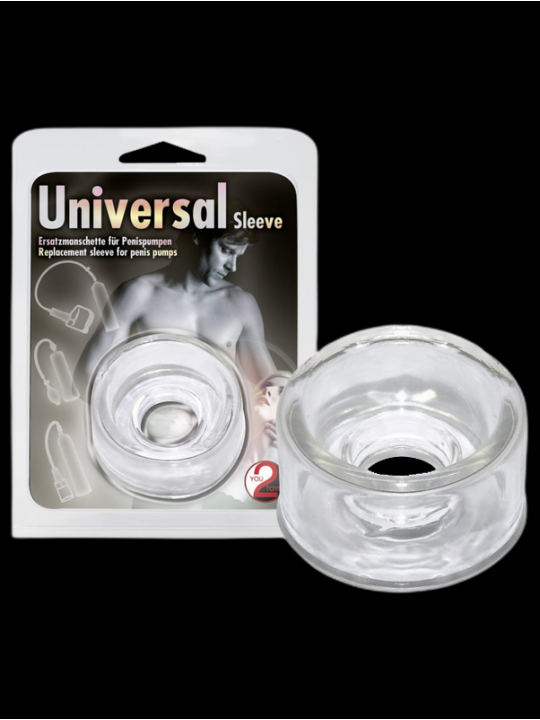 Manchon pour pompe à pénis universel diamètre de 2,5 à 6cm