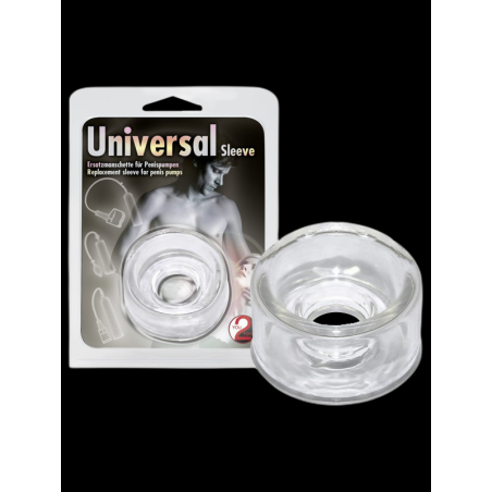 Manchon pour pompe à pénis universel diamètre de 2,5 à 6cm