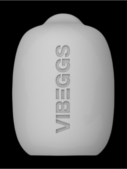 VIBEGGS - Blow Misty - Manchon de masturbation vibrant blanc