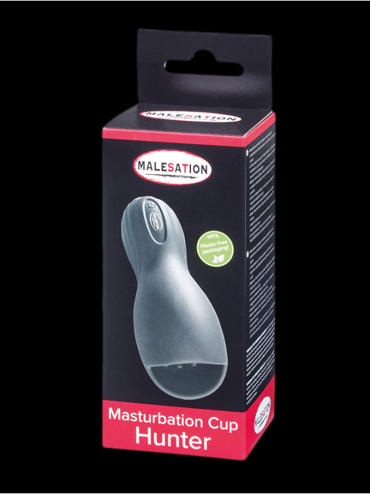 MALESATION Masturbation Cup Hunter Masturbateur vibrant