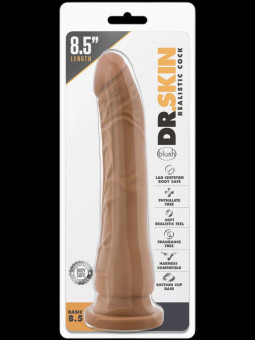 Gode ventouse 8.5 Cock Star DR SKIN 20x4cm Latino