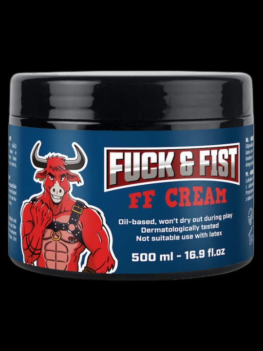Crème Fuck et Fist FF à base d'huile de ricin 500 ml
