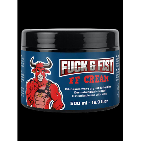 Crème Fuck et Fist FF à base d'huile de ricin 500 ml