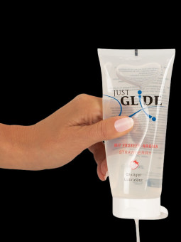 Lubrifiant Just Glide fraise 200 ml