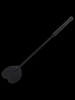 Cravache Black Heart Noir 44cm HIDDEN DESIRE