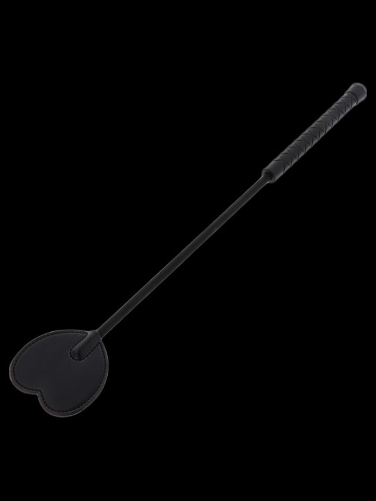 Cravache Black Heart Noir 44cm HIDDEN DESIRE