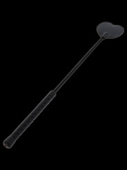 Cravache Black Heart Noir 44cm HIDDEN DESIRE