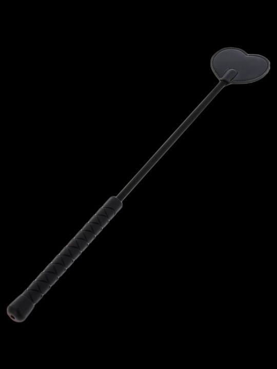 Cravache Black Heart Noir 44cm HIDDEN DESIRE