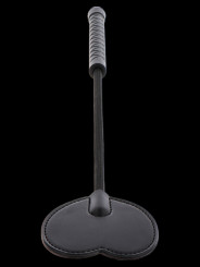 Cravache Black Heart Noir 44cm HIDDEN DESIRE