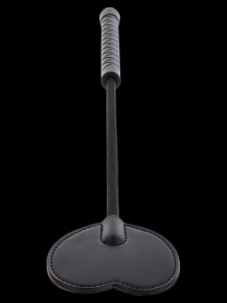 Cravache Black Heart Noir 44cm HIDDEN DESIRE