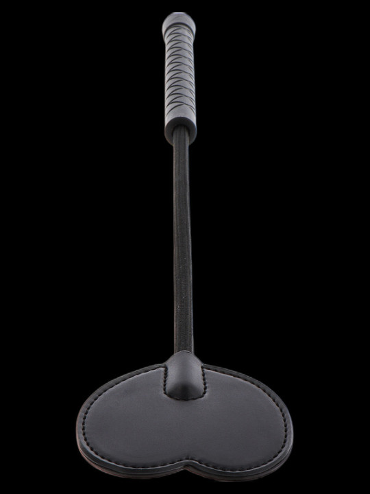Cravache Black Heart Noir 44cm HIDDEN DESIRE