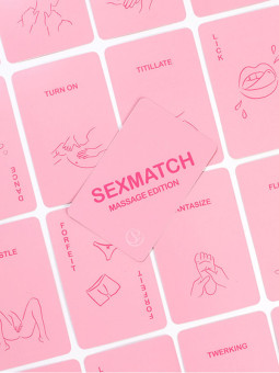 Jeu de cartes Sexmatch Massage