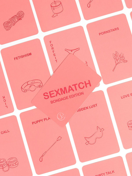 Jeu de cartes Sexmatch Bondage
